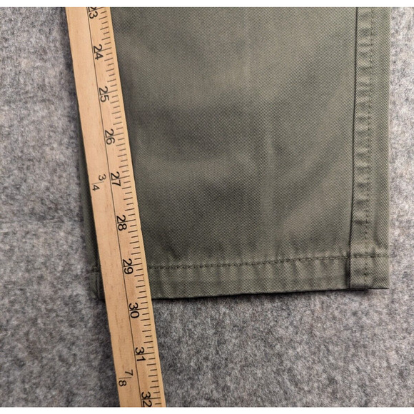 Argus Matchstick Chino Pants 34x30 Men's Green Mid-Rise Flat Front Casual - Picture 6 of 11